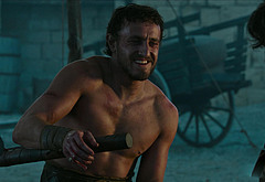 Paul Mescal sexy in Gladiator 2