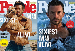 Jonathan Bailey sexy for People