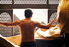 Oscar Isaac underwear in Moon Knight