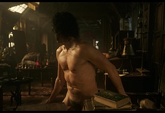 Oscar Isaac nude in Frankenstein