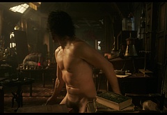 Oscar Isaac nude in Frankenstein