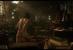 Oscar Isaac nude in Frankenstein