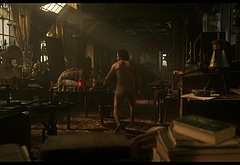 Oscar Isaac nude in Frankenstein