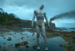 Jacob Elordi sexy in Frankenstein