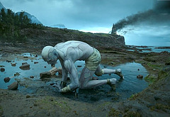 Jacob Elordi sexy in Frankenstein