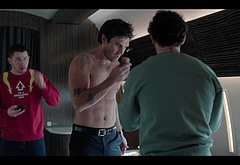 KJ Apa and Joe Jonas shirtless