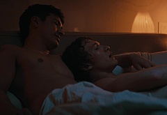 Hudson Williams nude scenes