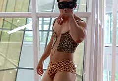 Hudson Williams in underwear