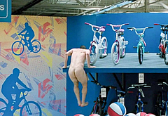 Channing Tatum naked in Roofman