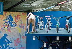 Channing Tatum naked in Roofman