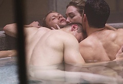 Max Riemelt threesome sex