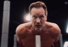 Patrick Wilson hot in GYM