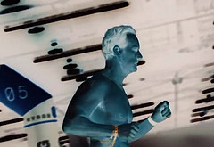 Patrick Wilson shirtless in GYM