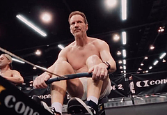 Patrick Wilson shirtless in GYM