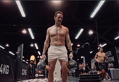 Patrick Wilson shirtless in GYM