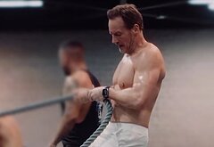 Patrick Wilson shirtless in GYM