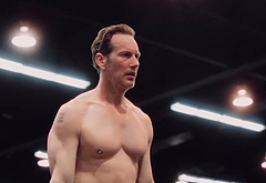 Patrick Wilson shirtless in GYM