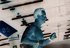 Patrick Wilson shirtless in GYM