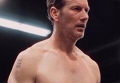 Patrick Wilson shirtless in GYM