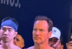 Patrick Wilson shirtless in GYM