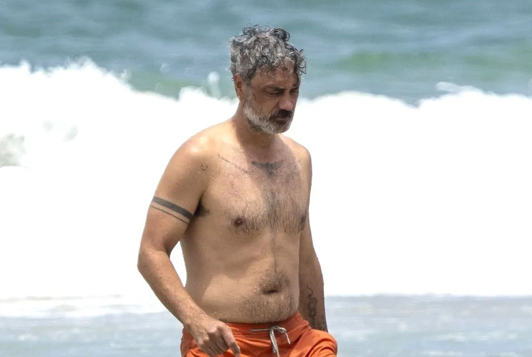 Taika Waititi Shows Off Toned Torso During Gold Coast Getaway