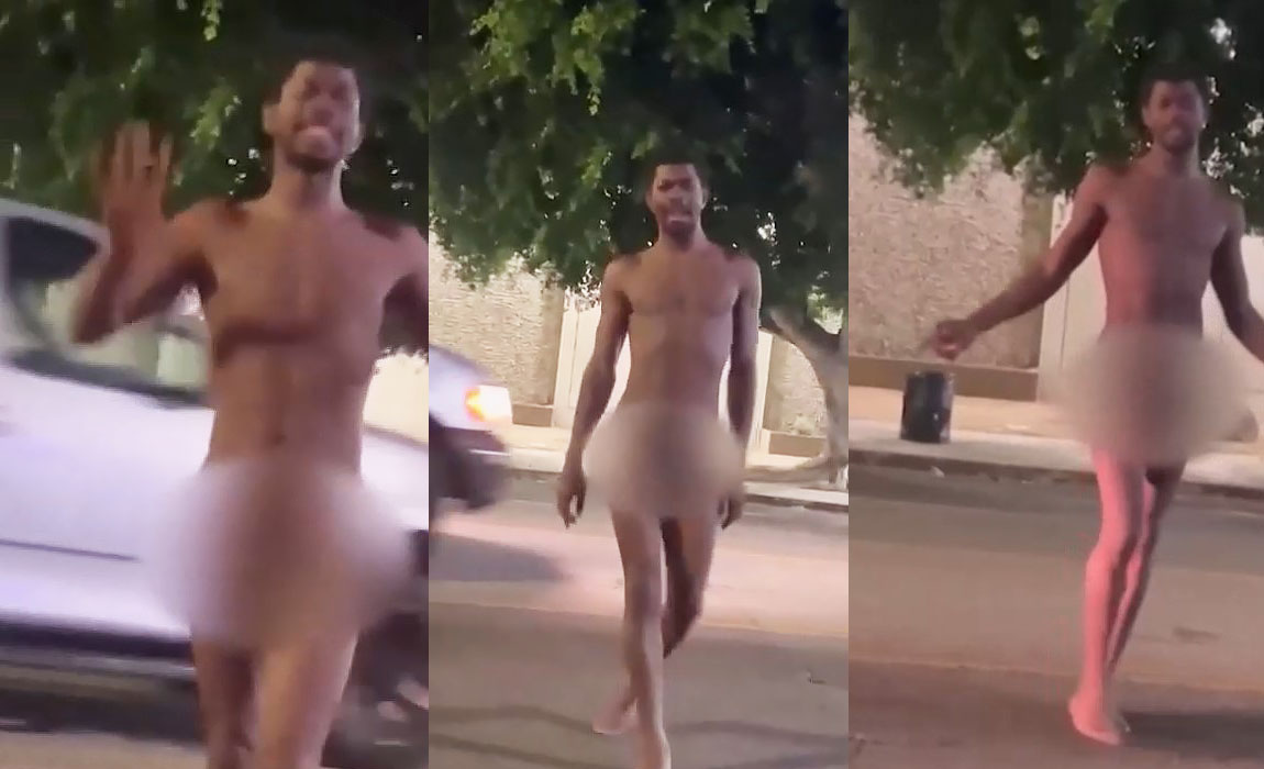 Lil Nas X Caught Totally Naked in LA Street Drama