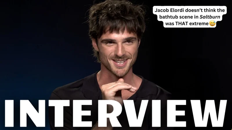 Jacob Elordi Explains Saltburn’s Shocking Bathtub Cum Scene