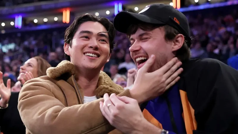 Sean Kaufman Plants a Kiss on Co-Star Christopher Briney!