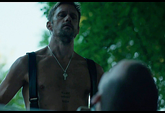 Alexander Skarsgard nude gay sex in Pillion