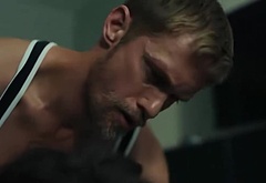Alexander Skarsgard nude gay sex in Pillion