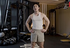 Hudson Williams Total-Body Workout for a ass