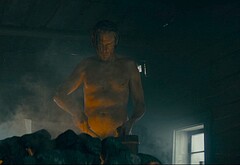 Gustaf Skarsgard nude in To Cook a Bear