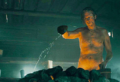 Gustaf Skarsgard nude in To Cook a Bear