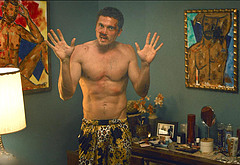 Karl Glusman shirtless