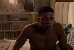 Jeremy Pope nude and gay sex scenes