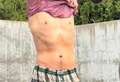 Hunter Doohan shirtless