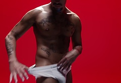 Bad Bunny Calvin Klein underwear pics