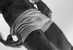 Bad Bunny Calvin Klein underwear pics