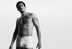 Bad Bunny Calvin Klein underwear pics