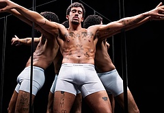 Bad Bunny Calvin Klein underwear pics