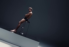 Bad Bunny Calvin Klein underwear pics