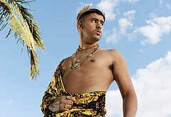 Bad Bunny cock bulge and erotic pics