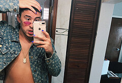 Bad Bunny cock bulge and erotic pics