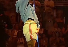 Bad Bunny cock bulge and erotic pics