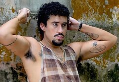 Bad Bunny cock bulge and erotic pics