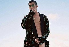 Bad Bunny cock bulge and erotic pics