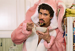 Bad Bunny cock bulge and erotic pics