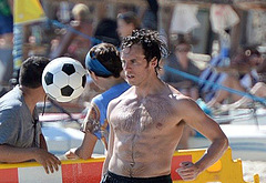 Sam Claflin shirtless and nude scenes