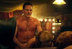 Sam Claflin shirtless and nude scenes