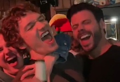 Francois Arnaud and Connor Storrie Caught Dating